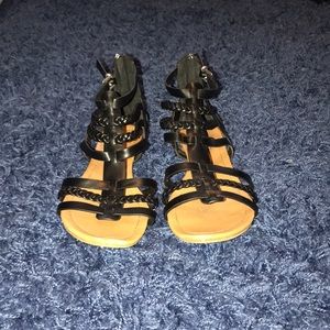 Black sandals